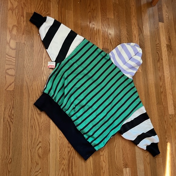 Free People Sprint To The Finish Printed Hoodie Size XS NWT - Picture 15 of 15